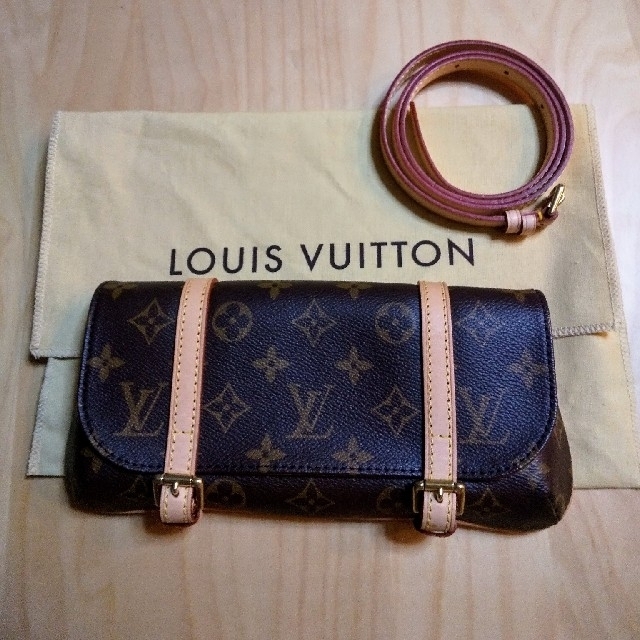 美品　ルイ ヴィトン LOUIS VUITTON　モノグラム　ウエストポーチ