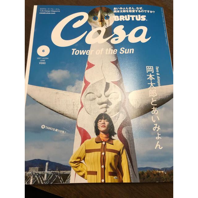 マガジンハウス(マガジンハウス)のCasa BRUTUS (カーサ・ブルータス) 2021年 06月号 エンタメ/ホビーの雑誌(生活/健康)の商品写真