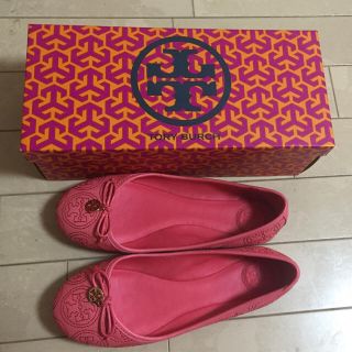 トリーバーチ(Tory Burch)のトリーバーチバレエシューズピンク6.5(バレエシューズ)