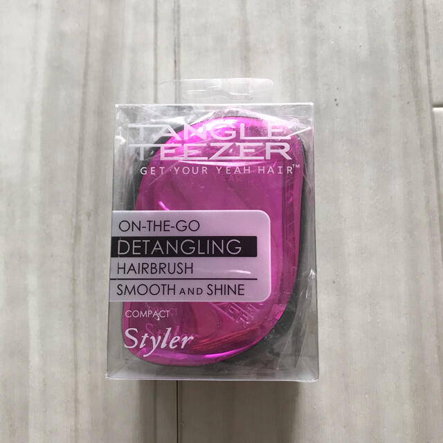 TANGLE TEEZER タングルティーザー ヘアブラシ コンパクト コスメ/美容のヘアケア/スタイリング(ヘアブラシ/クシ)の商品写真