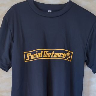 Ｔシャツ　ソーシャルディスタンス L(Tシャツ/カットソー(半袖/袖なし))