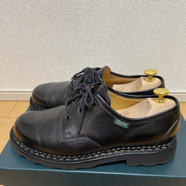 Paraboot(パラブーツ)のパラブーツ　Paraboot キャッスル　ポストマンシューズ　黒 6.5 メンズの靴/シューズ(ドレス/ビジネス)の商品写真