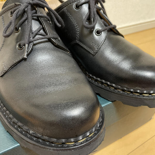 Paraboot(パラブーツ)のパラブーツ　Paraboot キャッスル　ポストマンシューズ　黒 6.5 メンズの靴/シューズ(ドレス/ビジネス)の商品写真