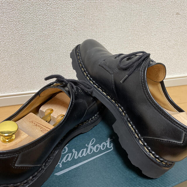 Paraboot(パラブーツ)のパラブーツ　Paraboot キャッスル　ポストマンシューズ　黒 6.5 メンズの靴/シューズ(ドレス/ビジネス)の商品写真