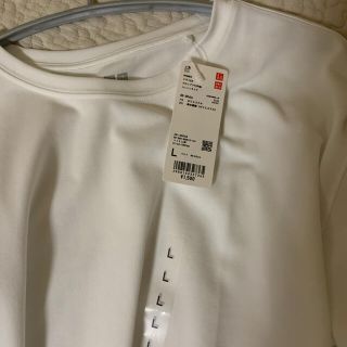 ユニクロ(UNIQLO)のユニクロ　ドライEX クロップドT L(Tシャツ(半袖/袖なし))