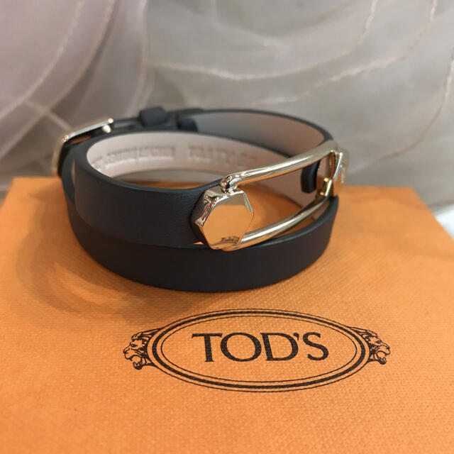 高知インター店 【TOD'S TOD 】ベージュのレザーブレスレット - jomaze.pt