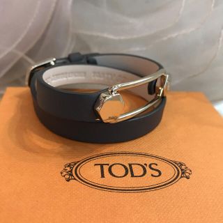 トッズ(TOD'S)の☆未使用品☆トッズ　ブレスレット　レザー　レディース(ブレスレット/バングル)