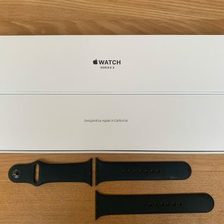 アップルウォッチ(Apple Watch)の純正Apple Watchスポーツバンド(ラバーベルト)