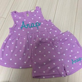 アナップキッズ(ANAP Kids)のANAP ノースリーブセットアップ(Tシャツ/カットソー)