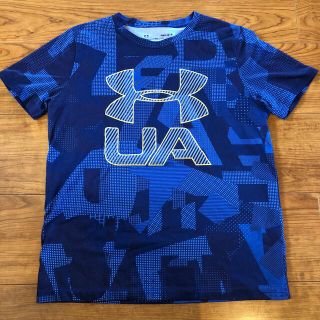 アンダーアーマー(UNDER ARMOUR)のアンダーアーマー　キッズ　Tシャツ　ブルー(Tシャツ/カットソー)