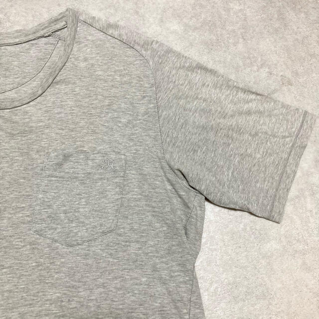 nonnative(ノンネイティブ)のnonnative ノンネイティブ ポケット ラグラン Tシャツ グレー ２ メンズのトップス(Tシャツ/カットソー(半袖/袖なし))の商品写真