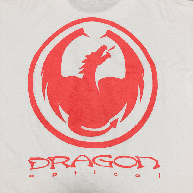 DRAGON(ドラゴン)のUSA製 DRAGON OPTICAL ドラゴン ビンテージ Tシャツ 古着 M メンズのトップス(Tシャツ/カットソー(半袖/袖なし))の商品写真