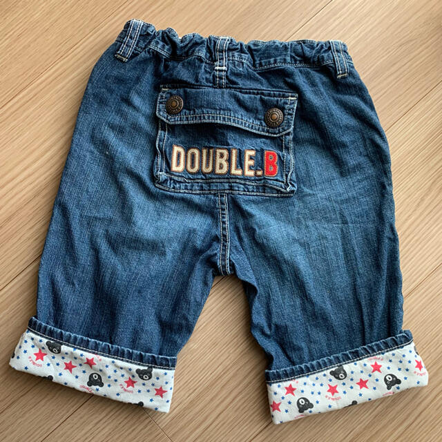 DOUBLE.B(ダブルビー)の ダブルビー　120 ハーフパンツ キッズ/ベビー/マタニティのキッズ服男の子用(90cm~)(パンツ/スパッツ)の商品写真