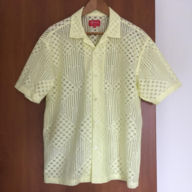 SUPREME Lace S/S Shirt レースシャツ【美品／Mサイズ】 - agedor.ma