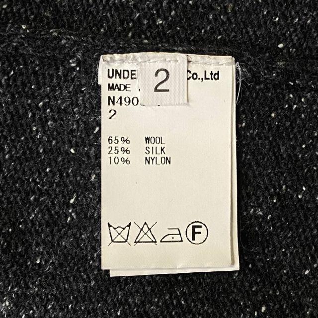 UNDERCOVER ネップ加工ニット チャコール 2の通販 by キュウべえ's shop|アンダーカバーならラクマ - *アンダーカバー 14AW JONIO愛用 通販得価