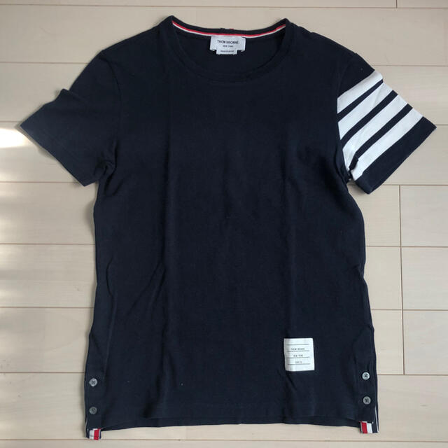 美品 thom browne トムブラウン 4bar Tシャツ - Tシャツ/カットソー