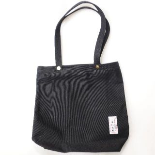 一澤帆布　肩掛けトートバッグ　ブラック(トートバッグ)