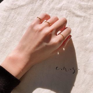 三本セット売り"friend ring"(リング(指輪))