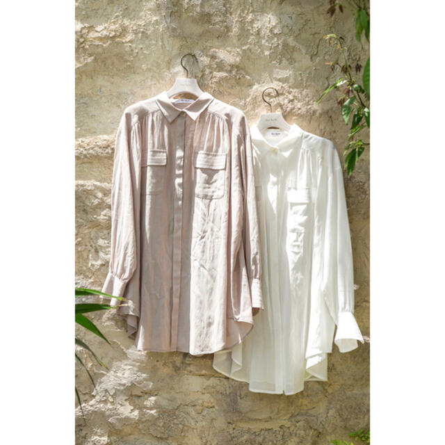 限定25％OFF】 HLT Cotton-blend Voile Sheer Shirtの通販 by sakura's shop｜ラクマ 