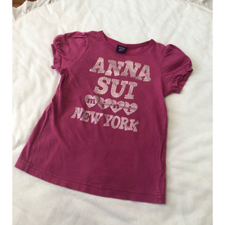 アナスイミニ(ANNA SUI mini)の2点おまとめ　ピンク＋ブルー　アナスイミニ 110 Tシャツ (Tシャツ/カットソー)