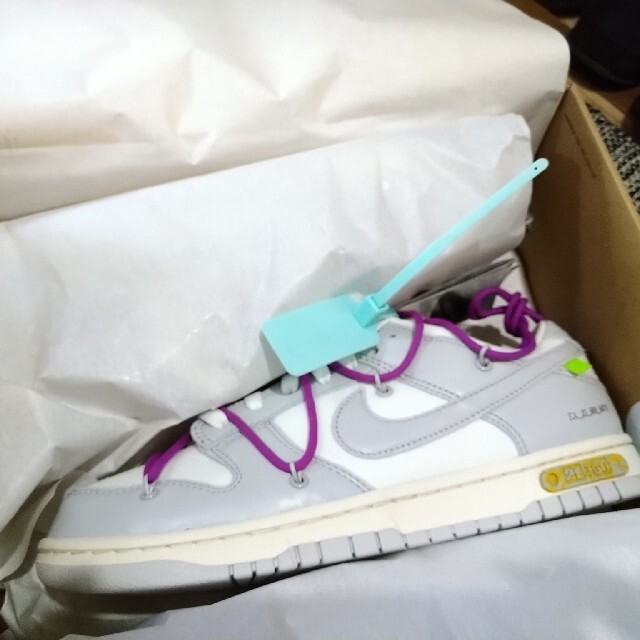 NIKE DUNK LOW OFF-WHITE LOT 21