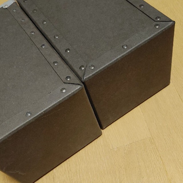 MUJI (無印良品) - 無印良品 硬質パルプボックス 2個セット MUJI (無印良品) - 無印良品 硬質パルプボックス 2個セット