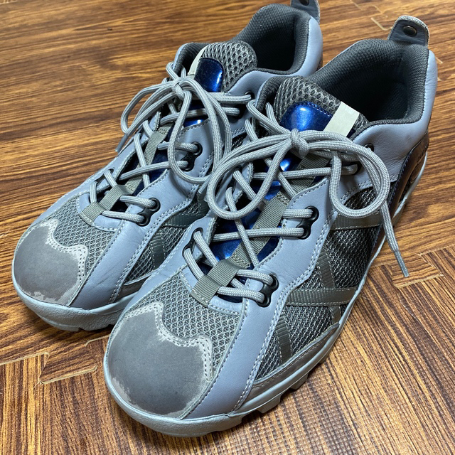 COMOLI(コモリ)のOAO Virtual peak (Gray) Size4 メンズの靴/シューズ(スニーカー)の商品写真