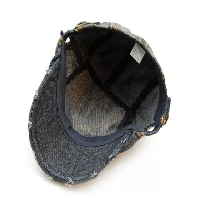 デニム　ハンチング帽子 メンズの帽子(ハンチング/ベレー帽)の商品写真