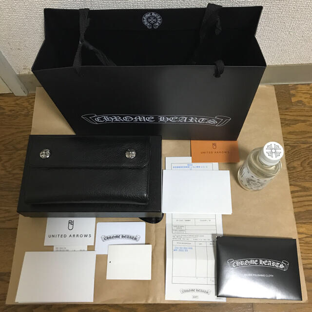 クロムハーツ ウェーブウォレット インボイス付 財布 Chrome Hearts