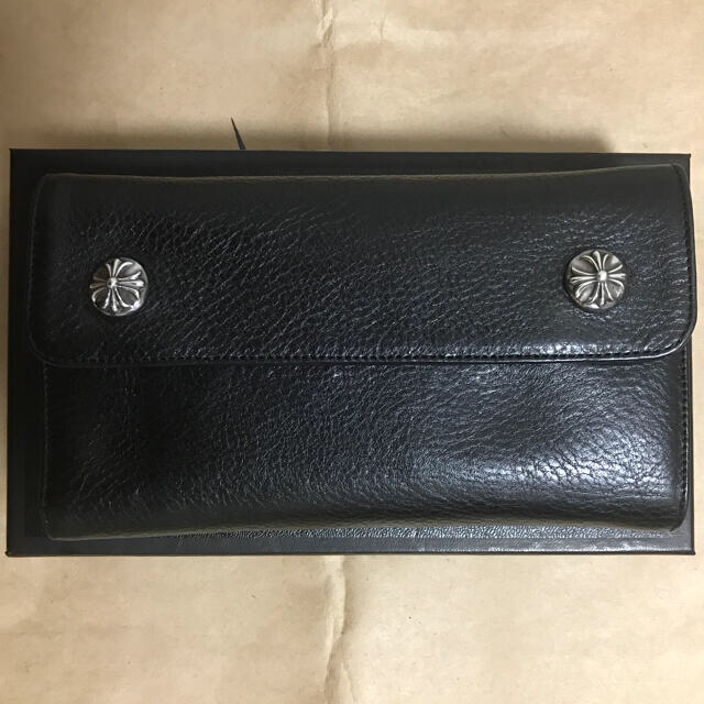 Chrome Hearts(クロムハーツ)のクロムハーツ ウェーブウォレット インボイス付 財布 Chrome Hearts メンズのファッション小物(長財布)の商品写真