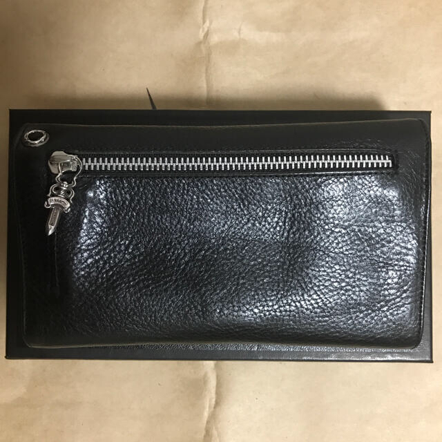 Chrome Hearts(クロムハーツ)のクロムハーツ ウェーブウォレット インボイス付 財布 Chrome Hearts メンズのファッション小物(長財布)の商品写真