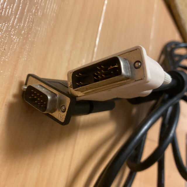 DVI - VGA 変換ケーブル 3m スマホ/家電/カメラのテレビ/映像機器(映像用ケーブル)の商品写真