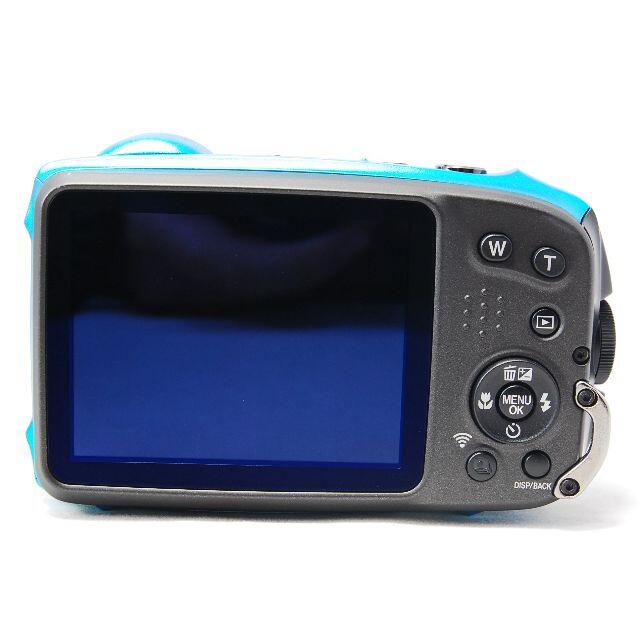 【美品】FUJIFILM FinePix XP130 スカイブルー 防水カメラ