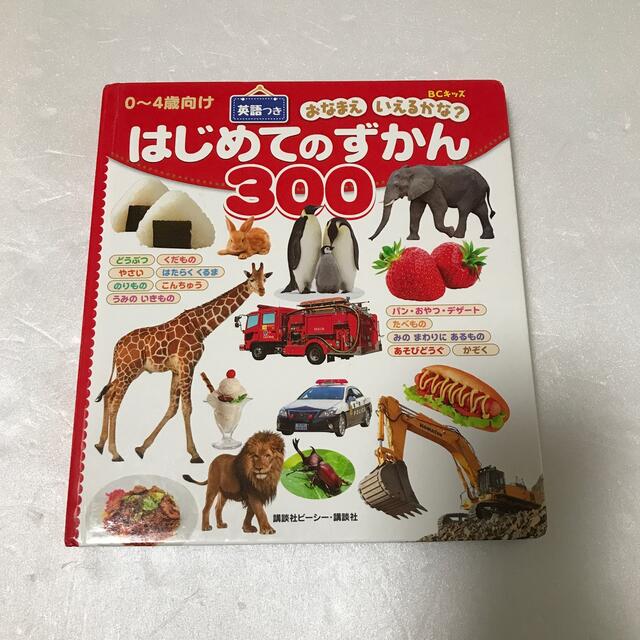 はじめてのずかん　300 図鑑　絵本　0〜4歳向け エンタメ/ホビーの本(絵本/児童書)の商品写真