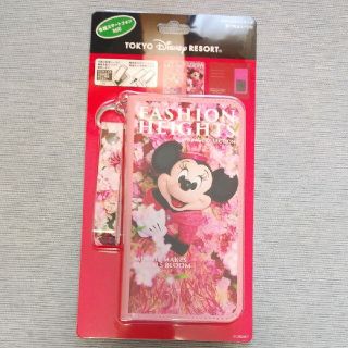 ディズニー(Disney)のディズニー　ミニー　スマホケース(モバイルケース/カバー)