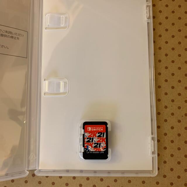 Nintendo Switch(ニンテンドースイッチ)のNBA 2K21 Switch 中古 エンタメ/ホビーのゲームソフト/ゲーム機本体(家庭用ゲームソフト)の商品写真