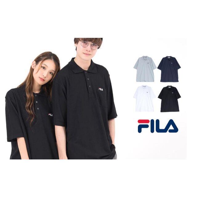 FILA(フィラ)のFH7253 フィラFILA メンズ 吸汗速乾 ドライ鹿の子半袖ポロシャツ メンズのトップス(ポロシャツ)の商品写真