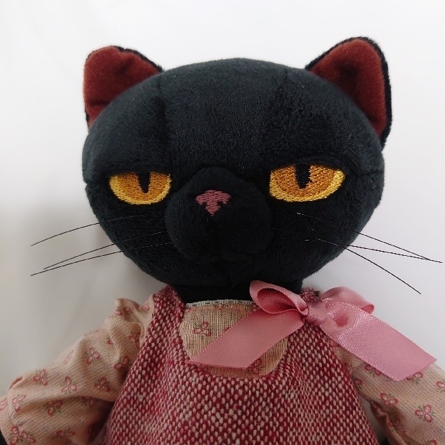 Minou黒猫ぬいぐるみピンクのワンピースの通販 By なゆむら S Shop ラクマ