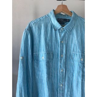 ポロラルフローレン(POLO RALPH LAUREN)のPOLO by Ralph Lauren LINEN STRIPE shirt(シャツ)