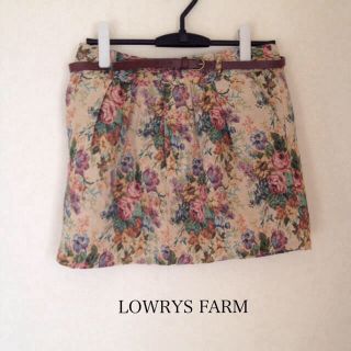 ローリーズファーム(LOWRYS FARM)のLOWRYS＊コブラン柄タイトSK(ミニスカート)