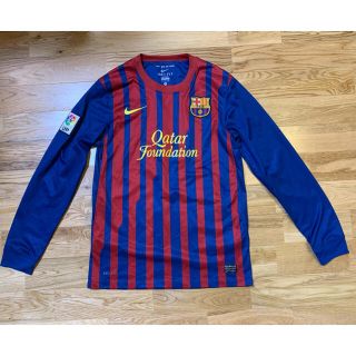ナイキ(NIKE)のバルセロナ　サッカーユニフォーム　長袖　シャビ　6  Sサイズ(ウェア)
