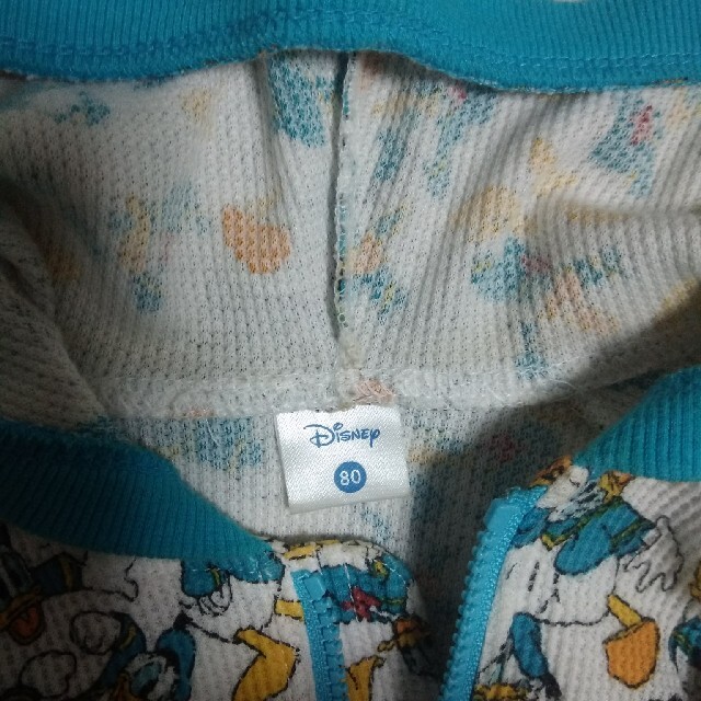 Disney(ディズニー)のドナルド　上着　ジャンパー　ジャケット　パーカー　80　男の子　ディズニー キッズ/ベビー/マタニティのベビー服(~85cm)(ジャケット/コート)の商品写真
