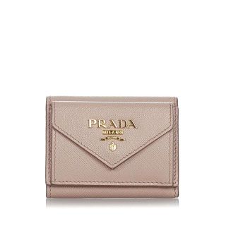 プラダ(PRADA)のプラダ 三つ折り財布 レディース 美品(財布)