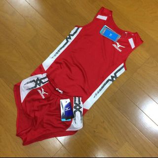 ミズノ(MIZUNO)のミズノ　ユニフォーム　上下　新品(陸上競技)