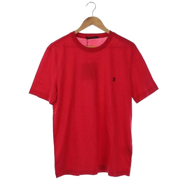 高品質の激安 LOUIS 赤 L カットソー Tシャツ VUITTON LOUIS ルイヴィトン - VUITTON Tシャツ/カットソー(半袖/袖なし)