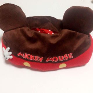 ディズニー(Disney)のティッシュケース ティッシュカバー ミッキーマウス ディズニー(ティッシュボックス)