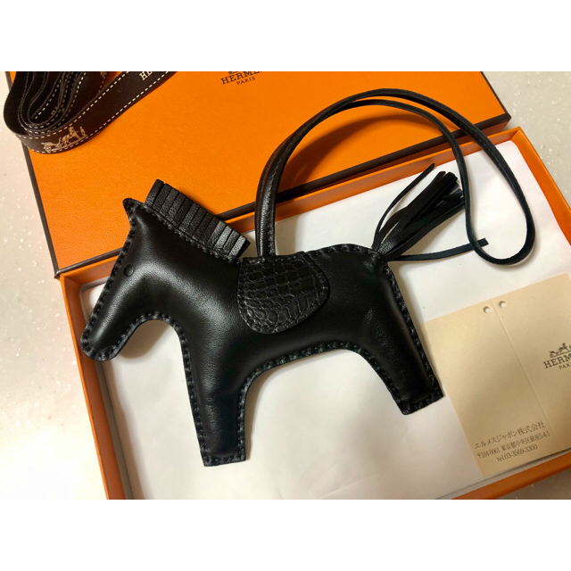人気のファッションブランド! Hermes エルメス ロデオタッチ クロコ