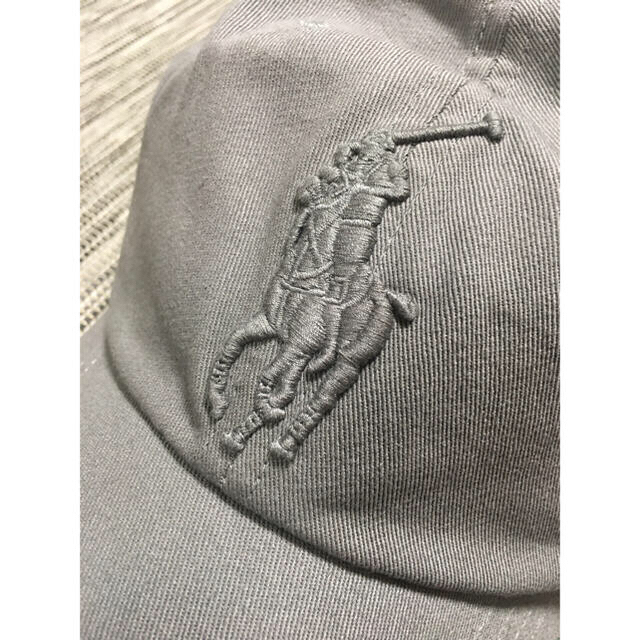 POLO RALPH LAUREN(ポロラルフローレン)のポロ ラルフローレン キャップ grey  グレー 新品  ビックポニー 正規品 メンズの帽子(キャップ)の商品写真