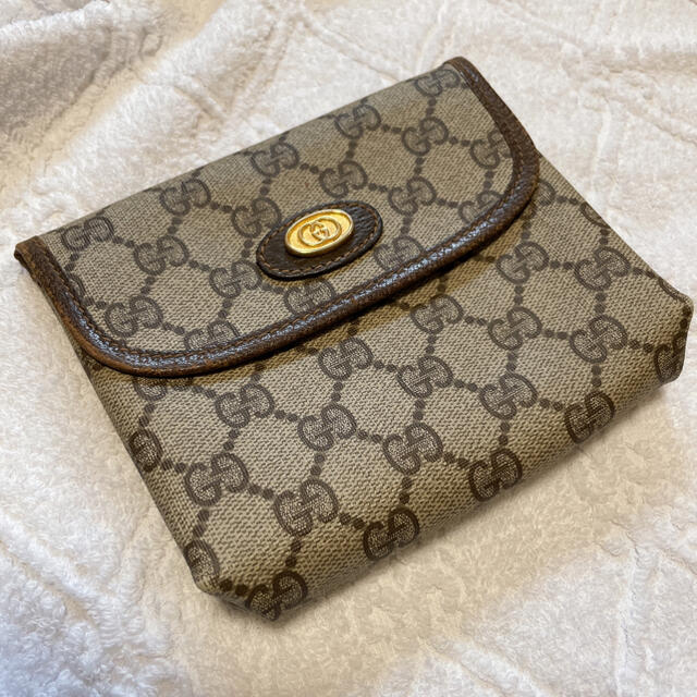 Gucci - 正規品☆GUCCI☆グッチ☆ポーチ☆オールドグッチ☆GG柄☆の 