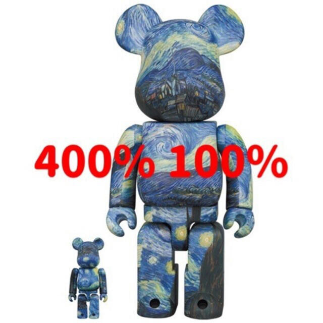 Vincent van Gogh BE@RBRICK 100％&400％ 【人気商品】 49.0%割引